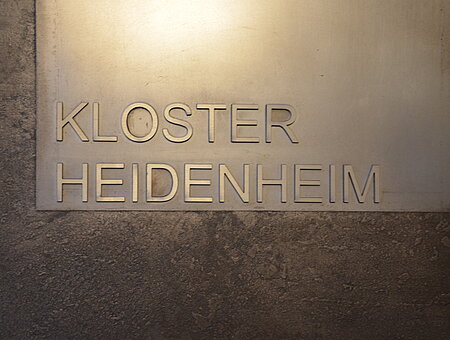 Kloster Heidenheim - Eingang